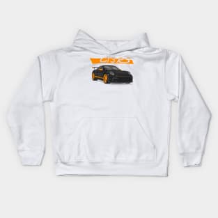 car gt3 rs 911 black orange edition Kids Hoodie